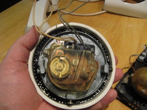 Dial mechanism of the second phone.